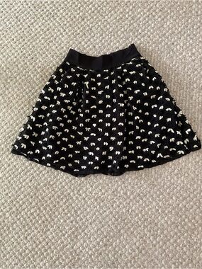 Girls Neiman Marcus Monkey Wear Charming Black and White  Skirt
